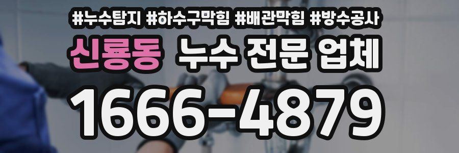 신룡동 누수 전문 업체