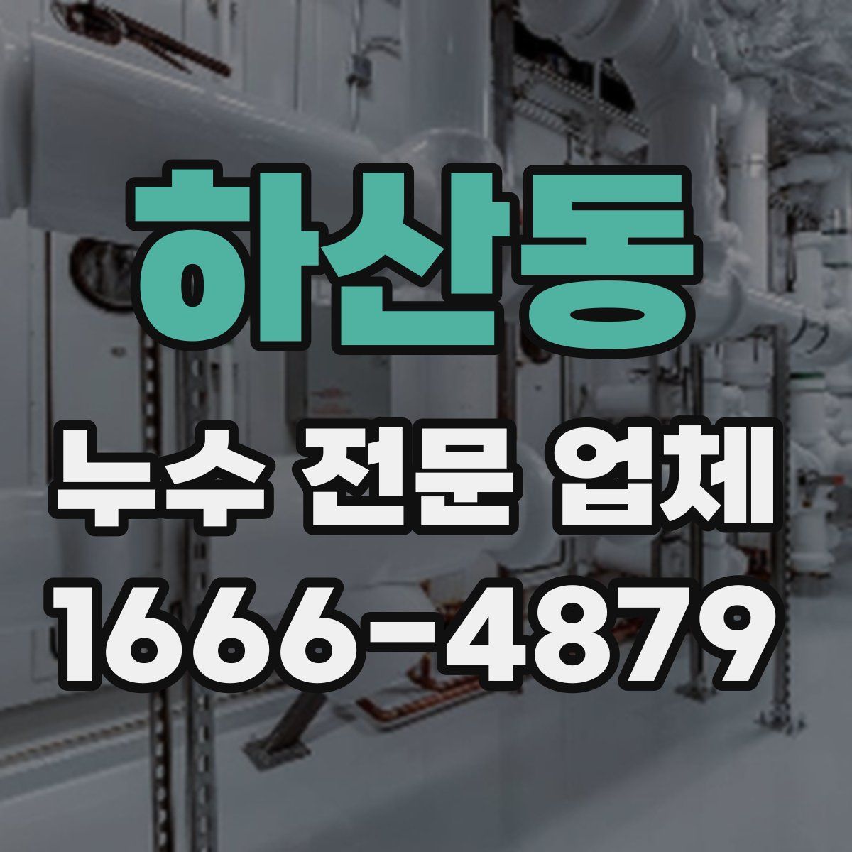 하산동 누수 전문 업체