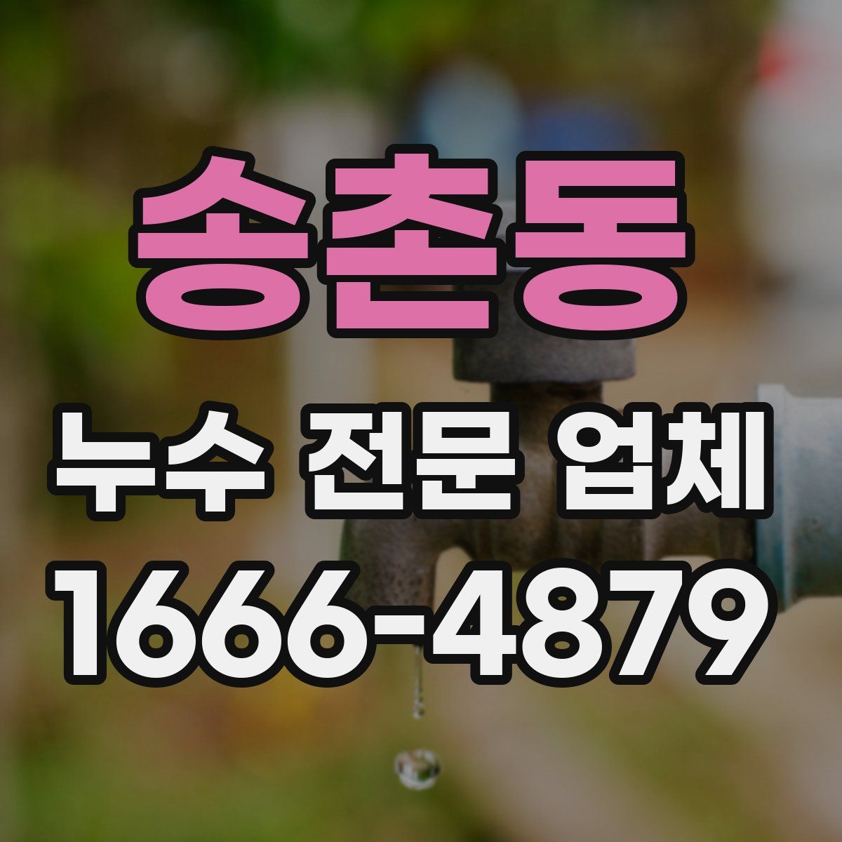 송촌동 누수 전문 업체