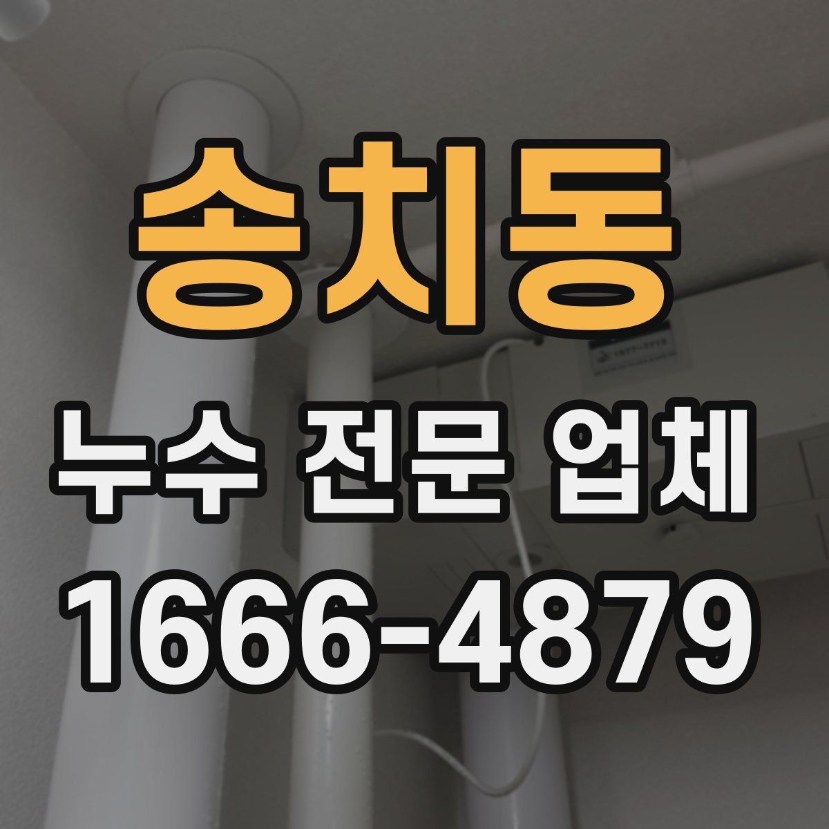 송치동 누수 전문 업체