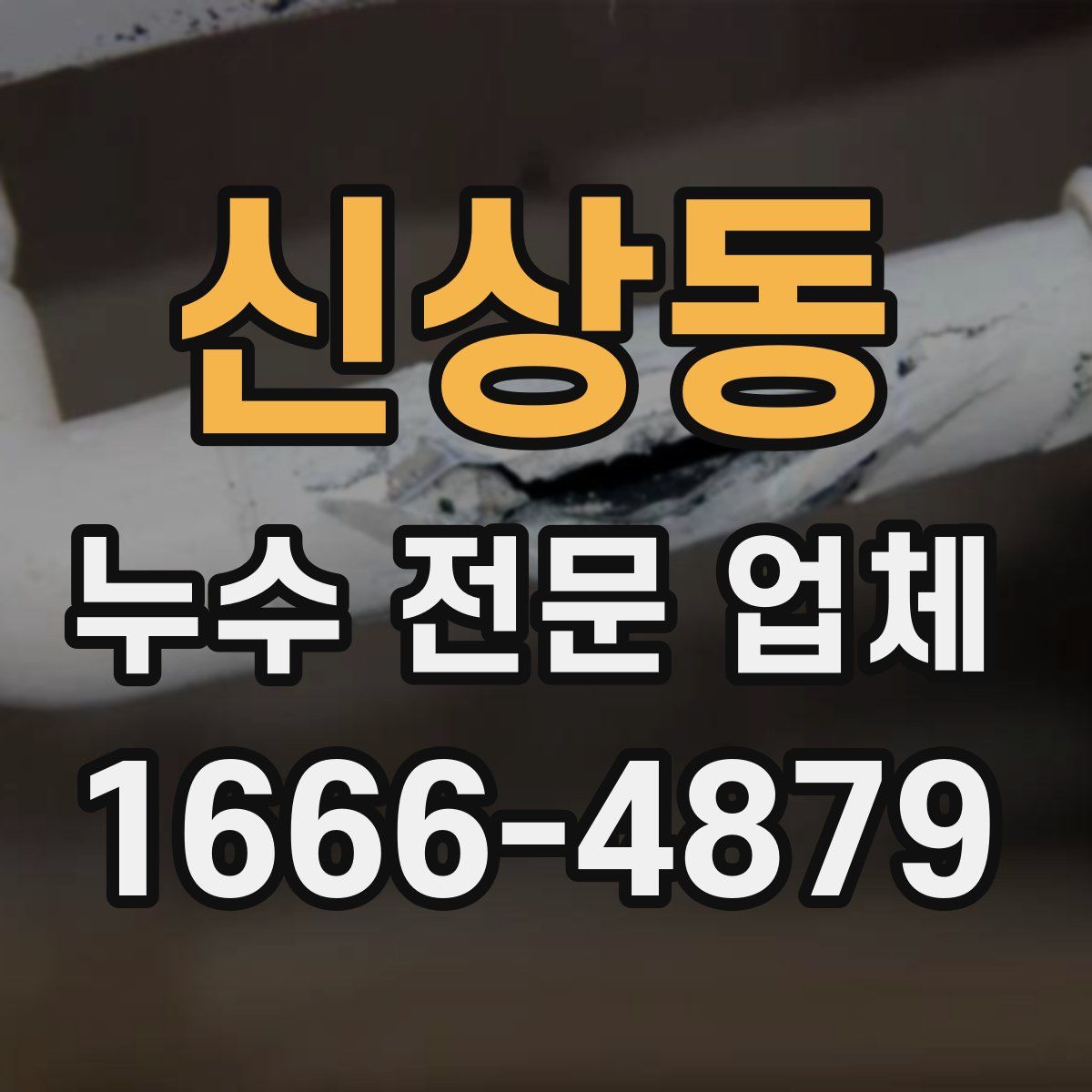 신상동 누수 전문 업체