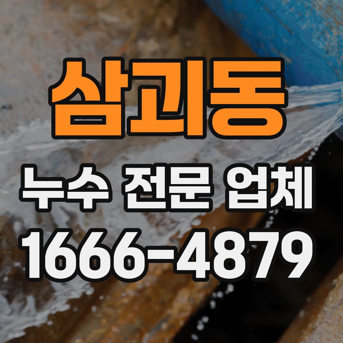 삼괴동 누수 전문 업체