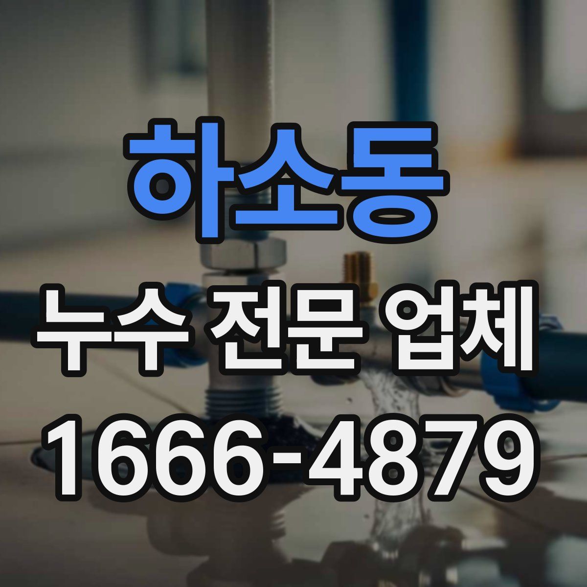 하소동 누수 전문 업체