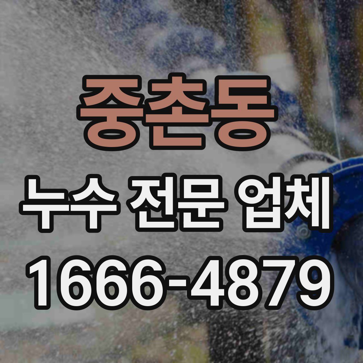 중촌동 누수 전문 업체