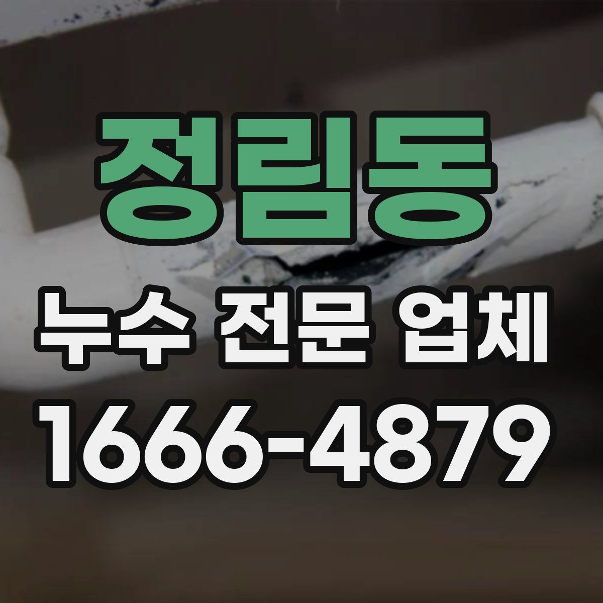 정림동 누수 전문 업체