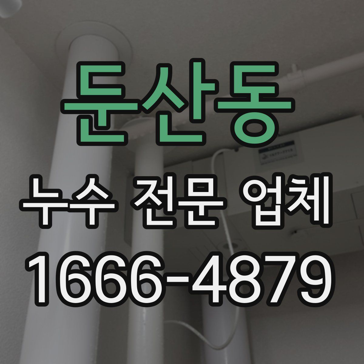 둔산동 누수 전문 업체
