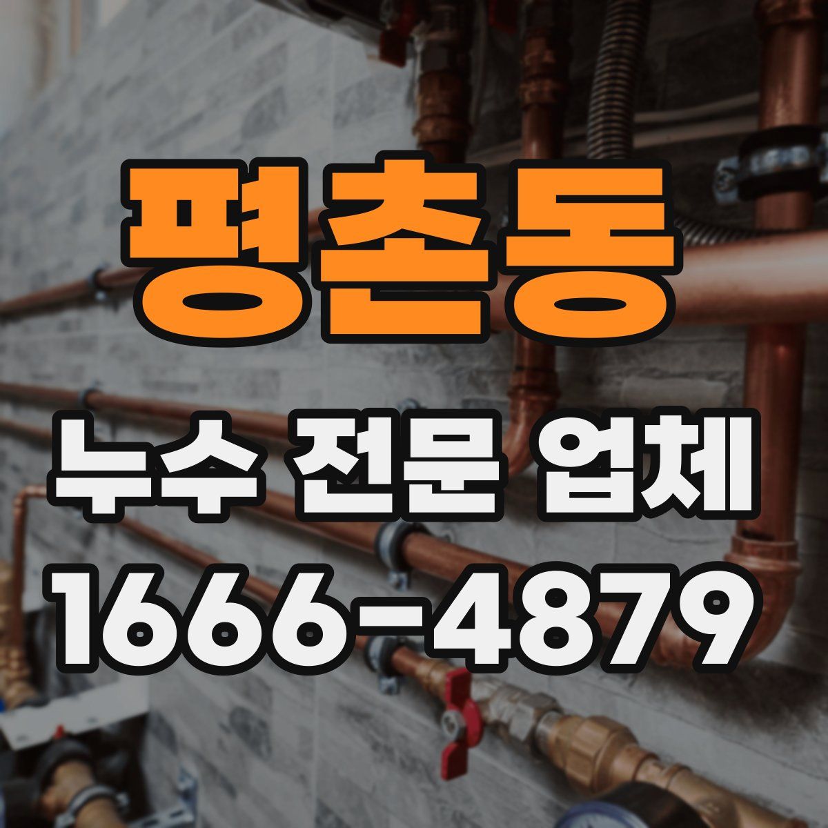 평촌동 누수 전문 업체