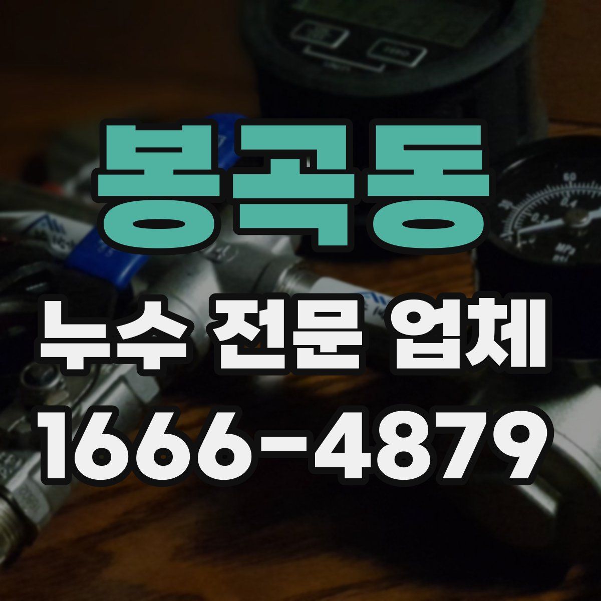 봉곡동 누수 전문 업체
