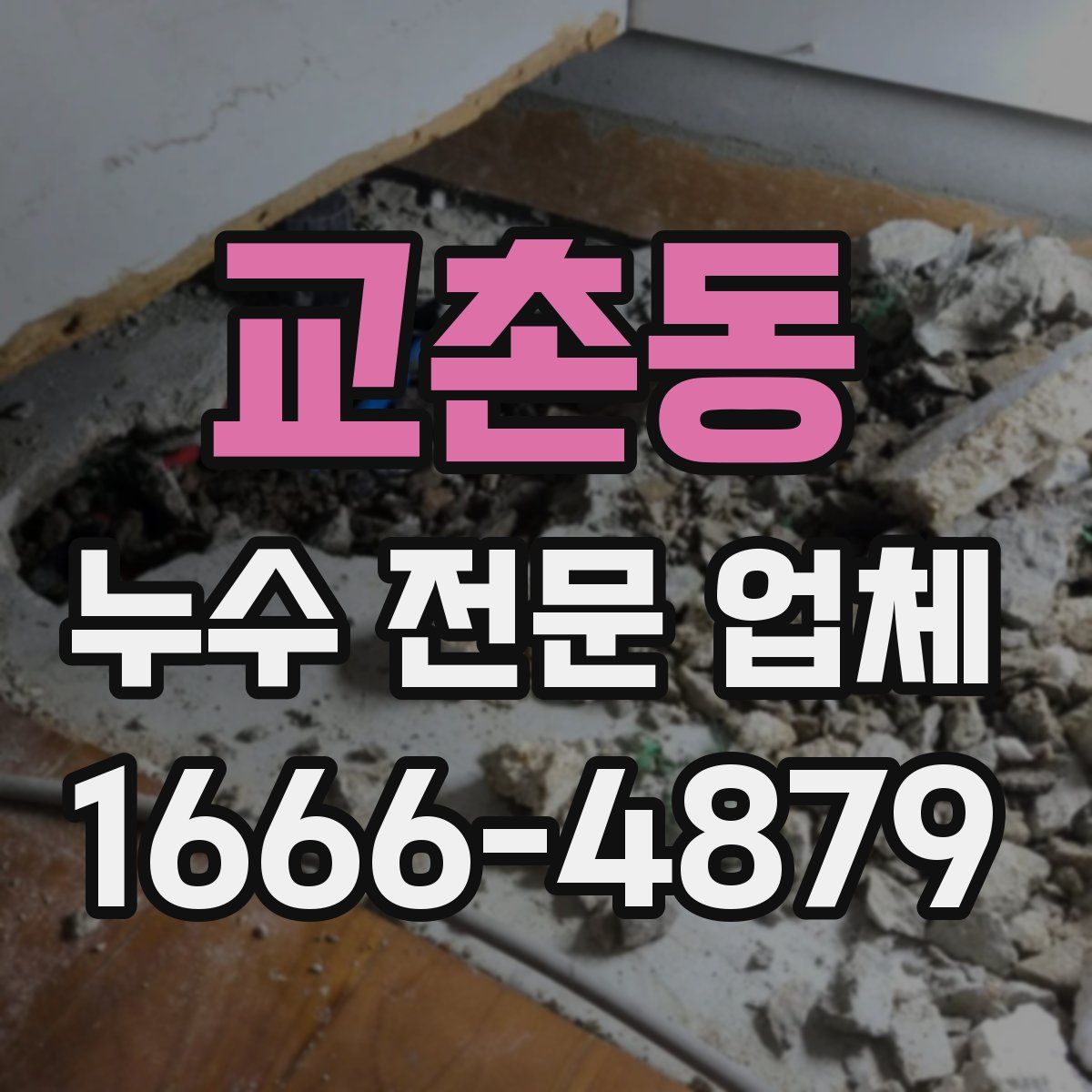 교촌동 누수 전문 업체