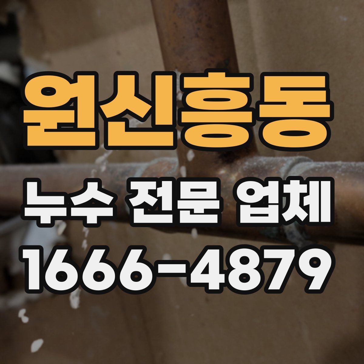 원신흥동 누수 전문 업체
