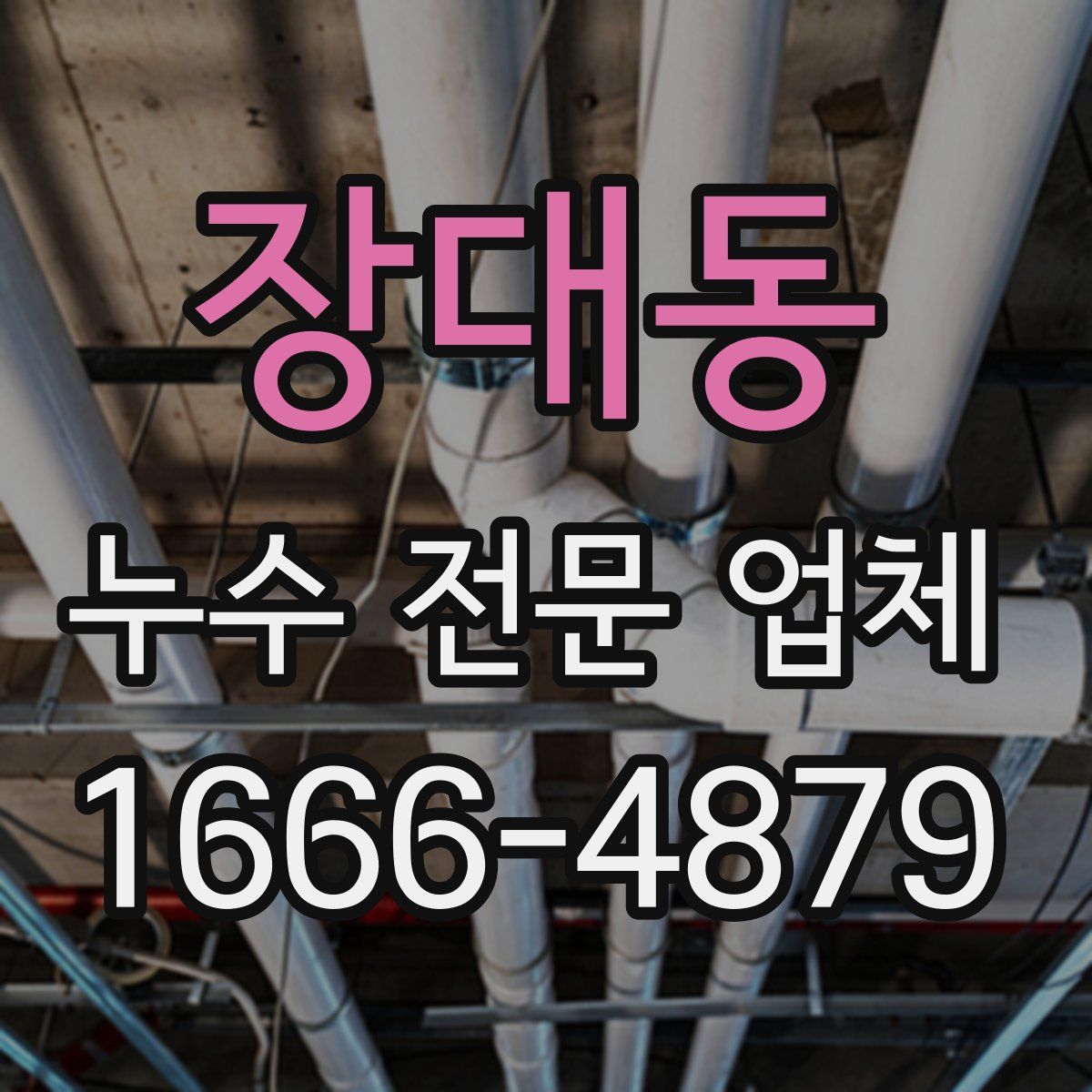 장대동 누수 전문 업체