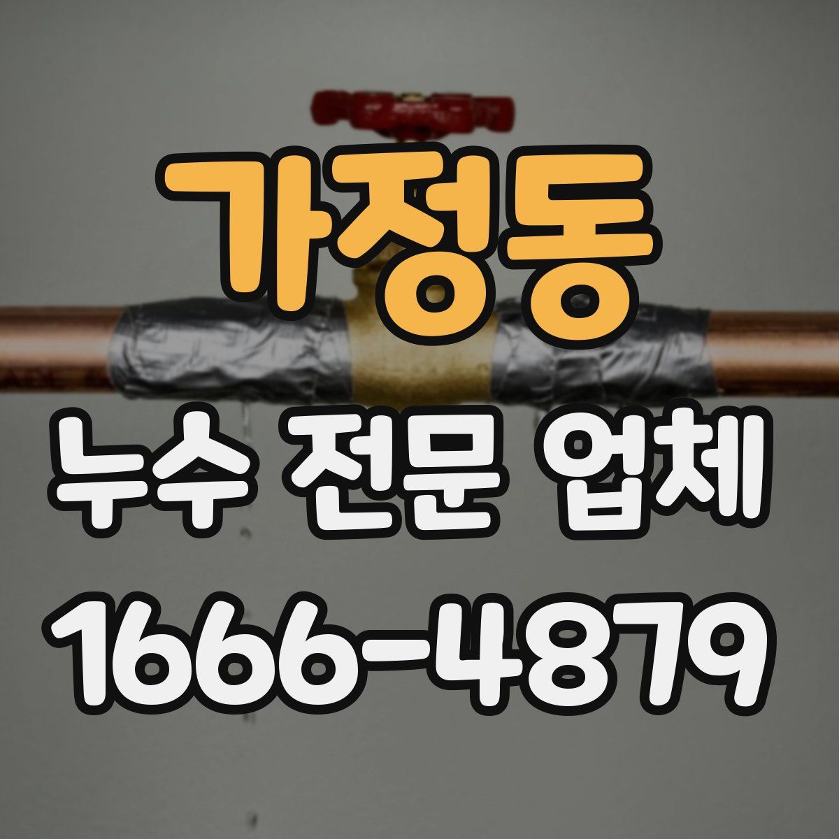 가정동 누수 전문 업체