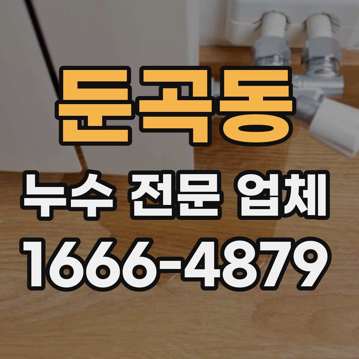 둔곡동 누수 전문 업체