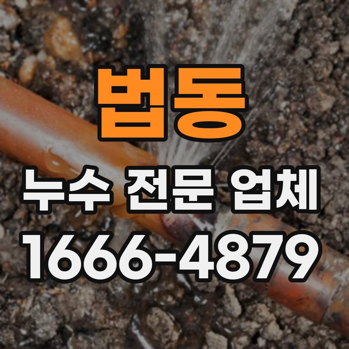 법동 누수 전문 업체
