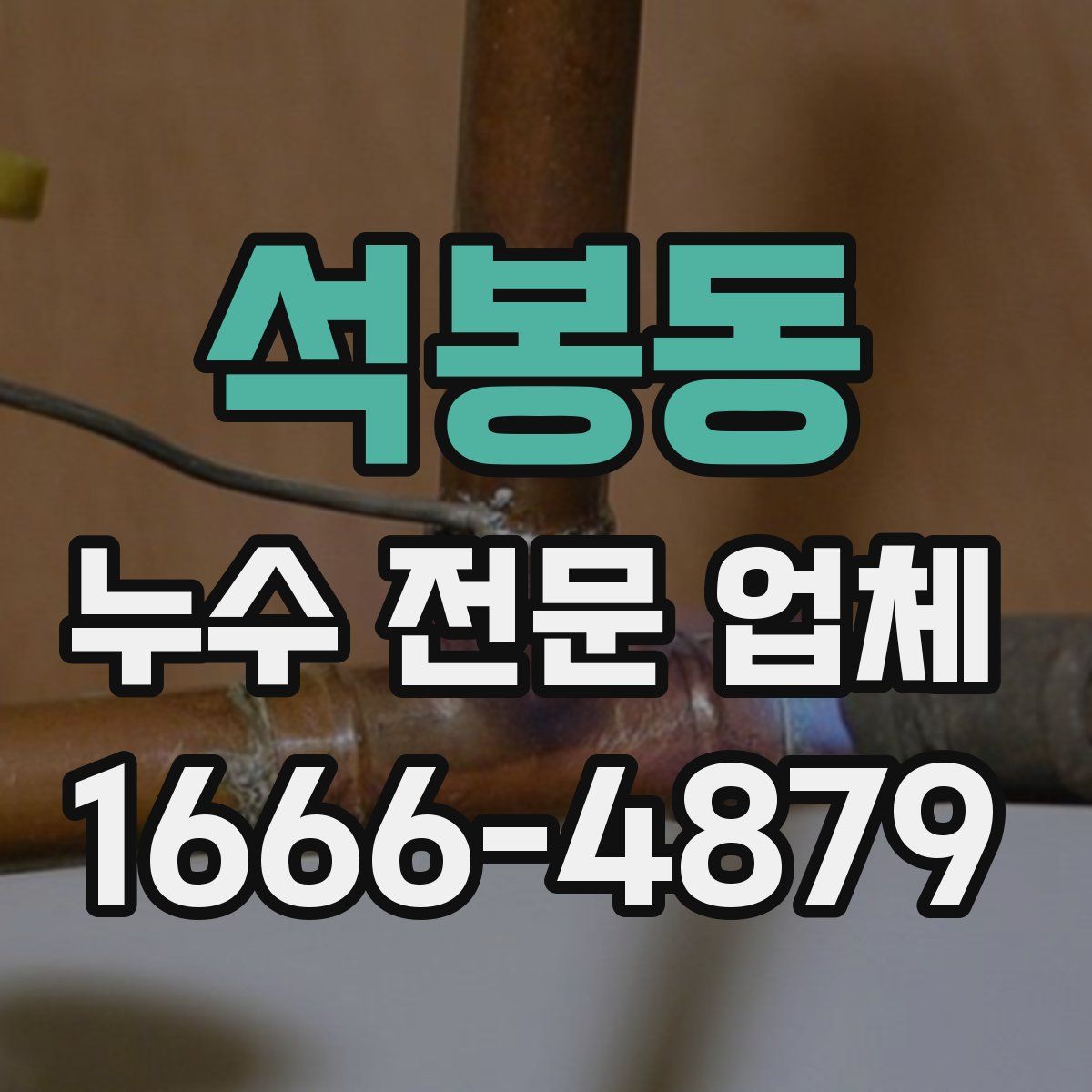 석봉동 누수 전문 업체