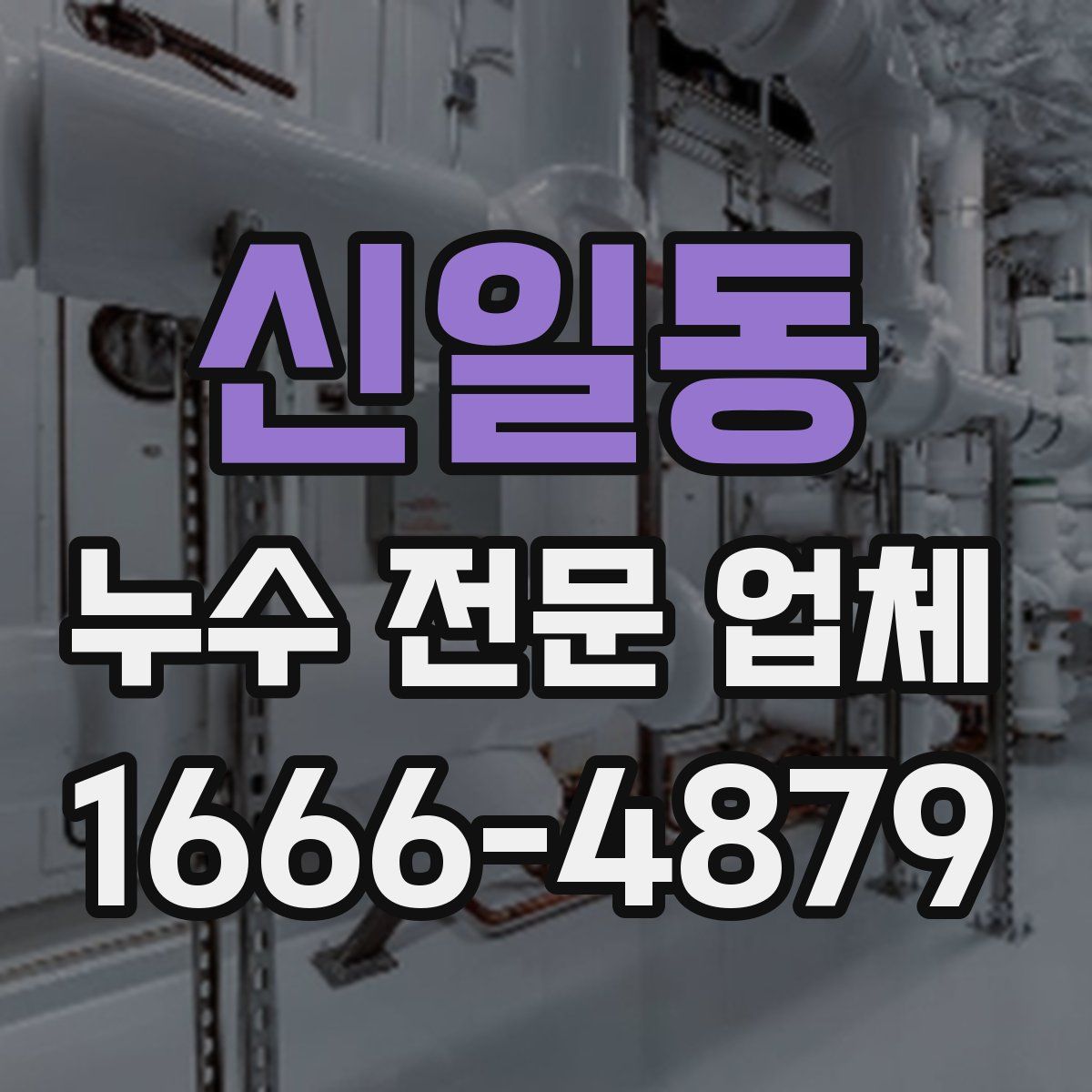 신일동 누수 전문 업체
