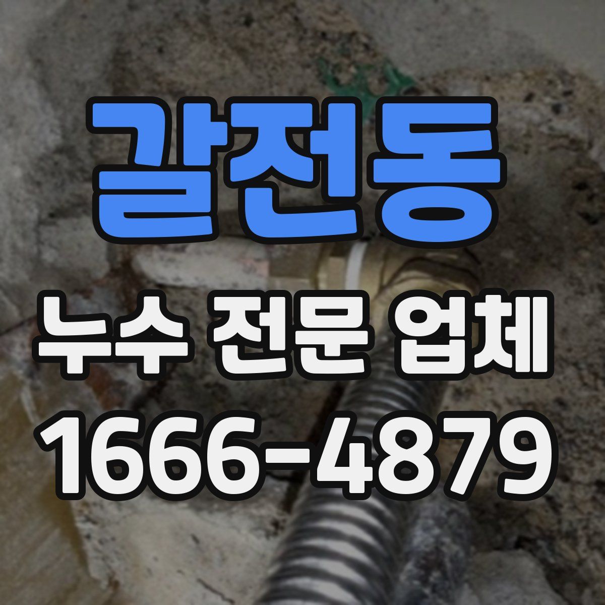 갈전동 누수 전문 업체