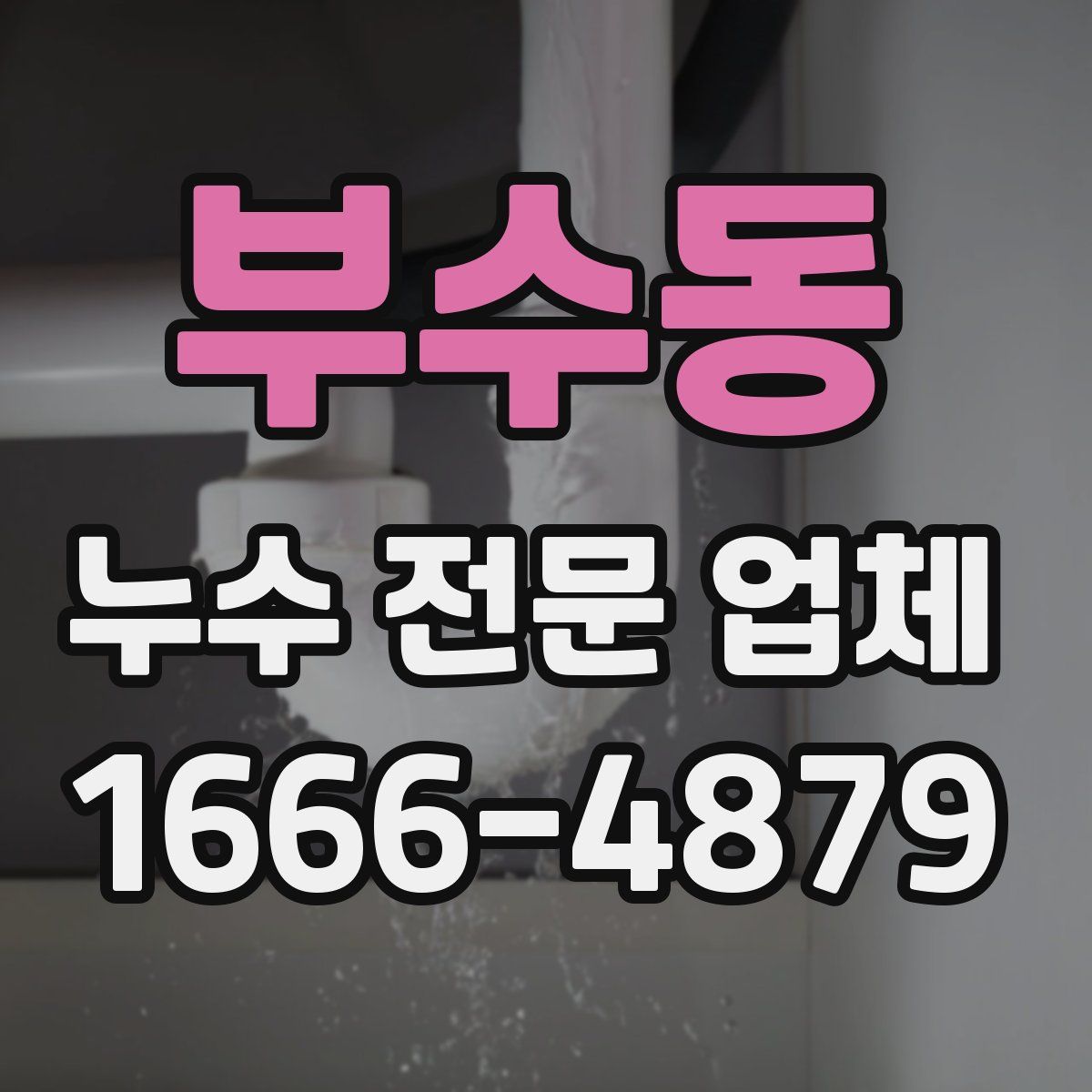 부수동 누수 전문 업체