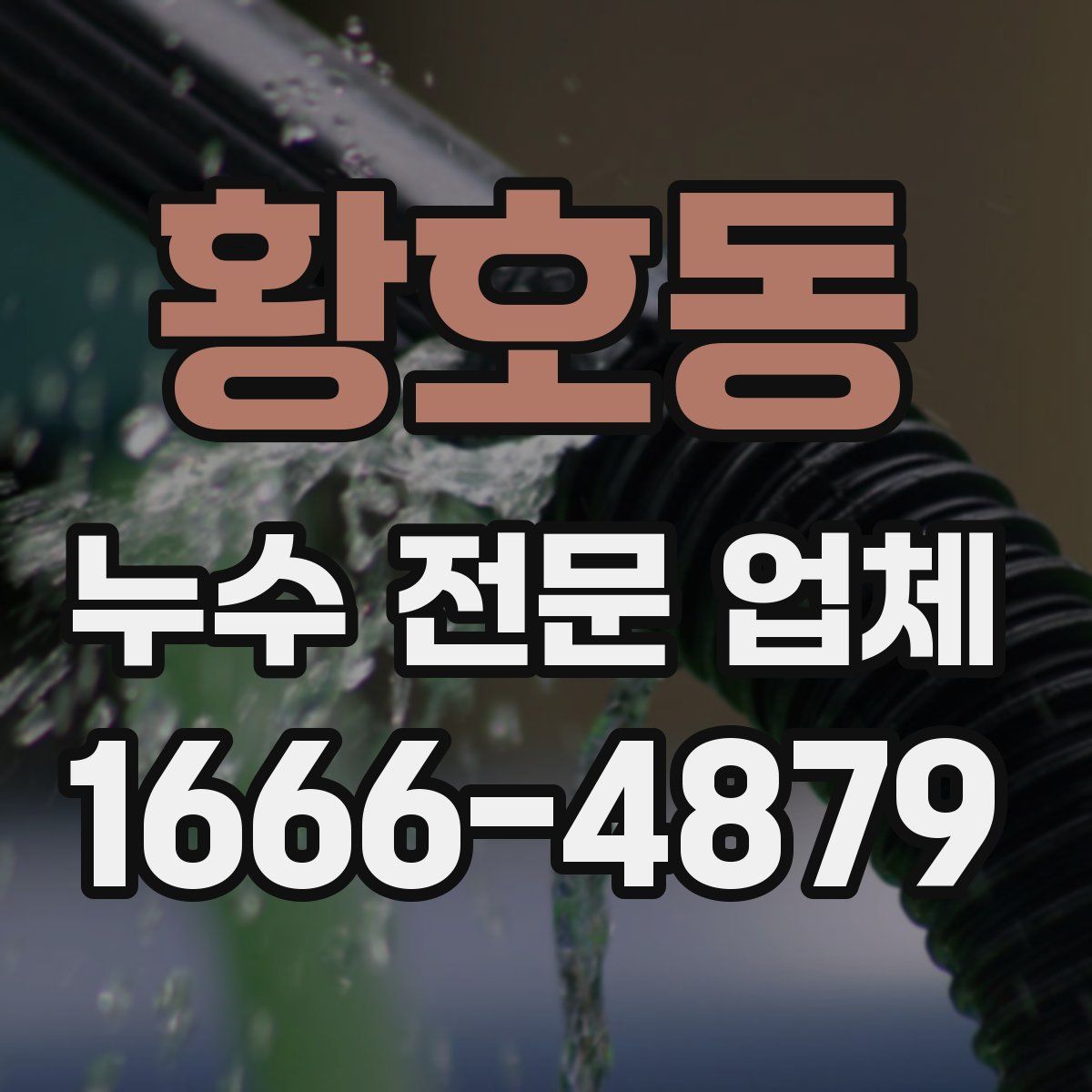 황호동 누수 전문 업체