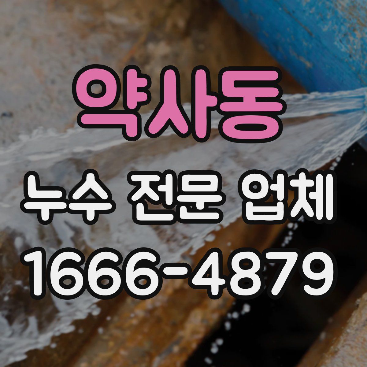약사동 누수 전문 업체
