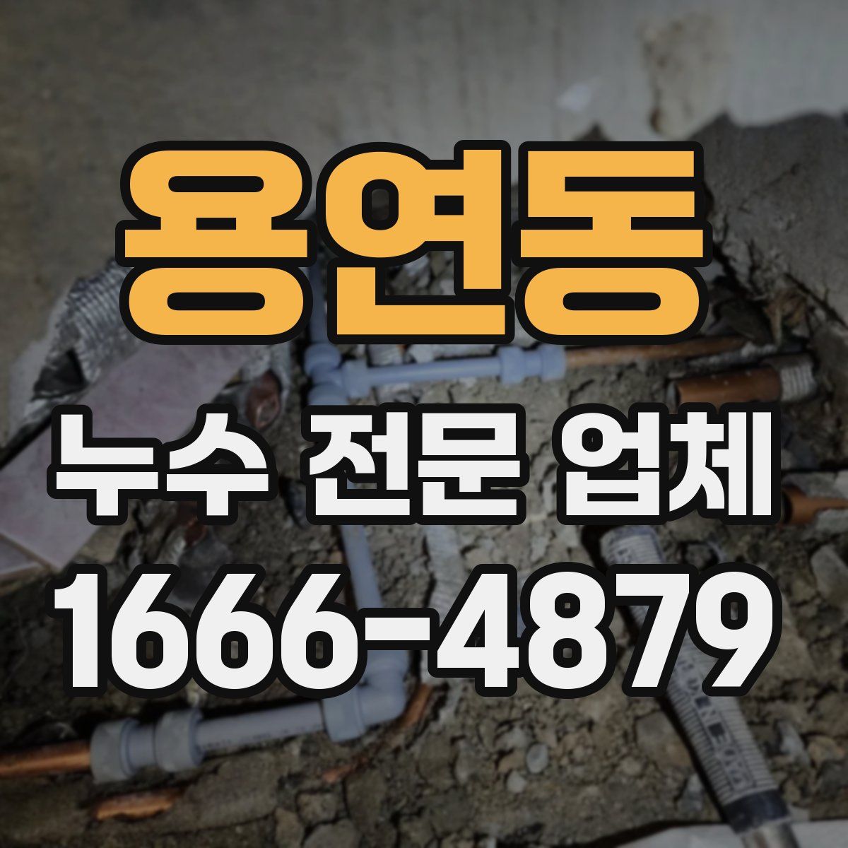 용연동 누수 전문 업체