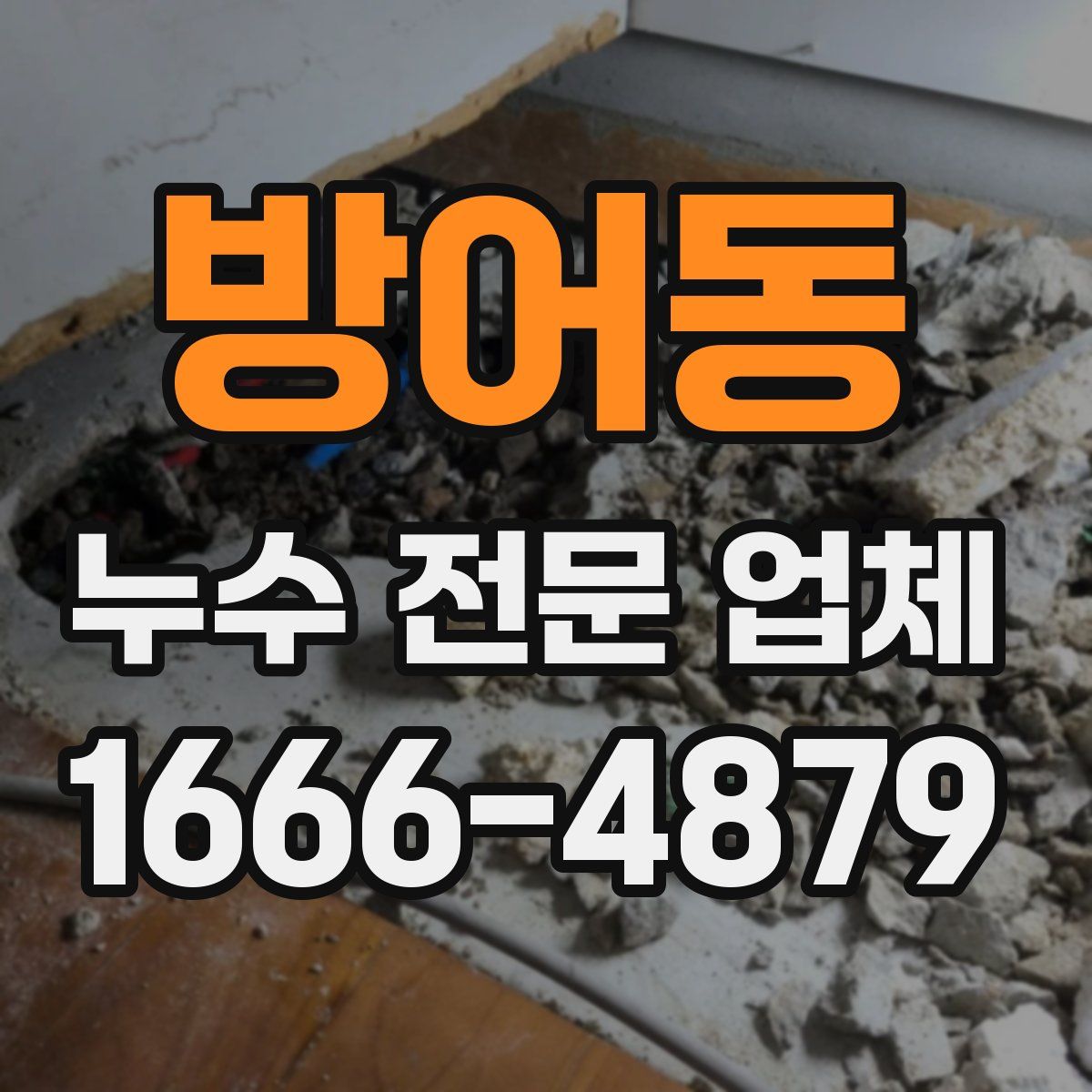 방어동 누수 전문 업체