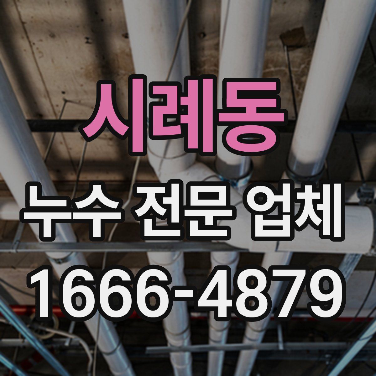 시례동 누수 전문 업체