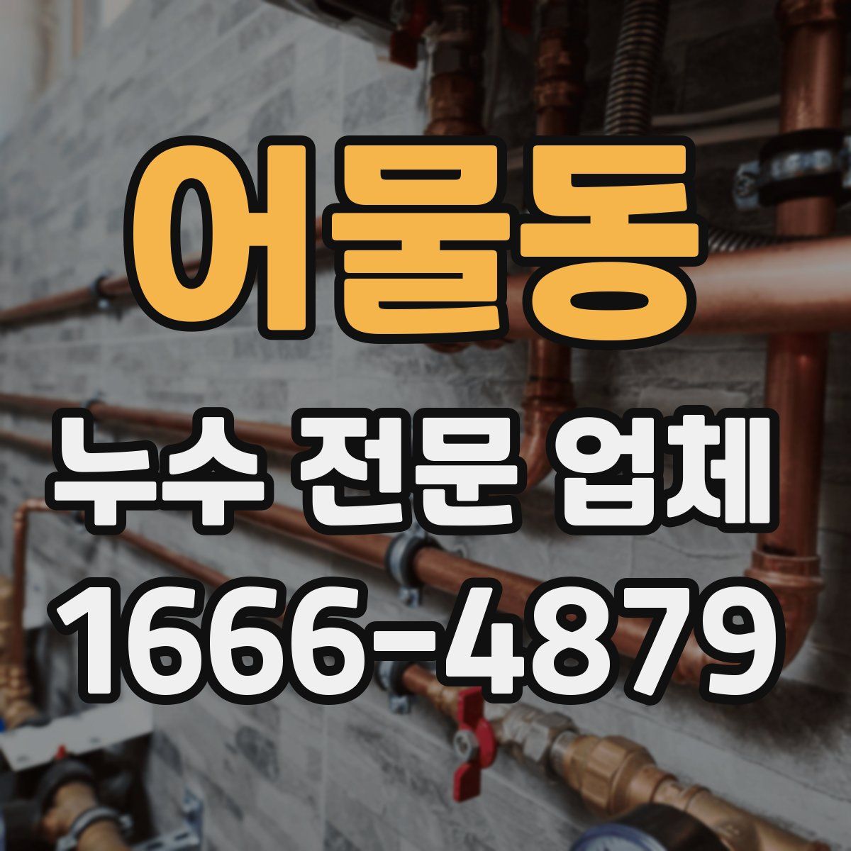 어물동 누수 전문 업체