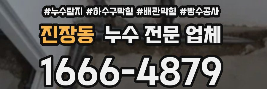 진장동 누수 전문 업체