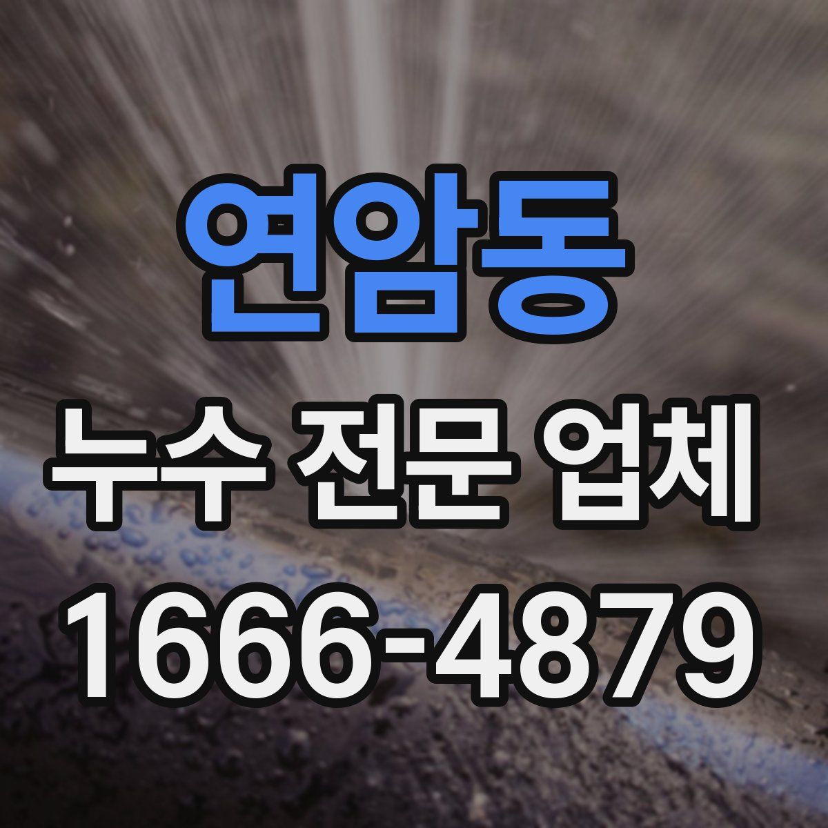 연암동 누수 전문 업체