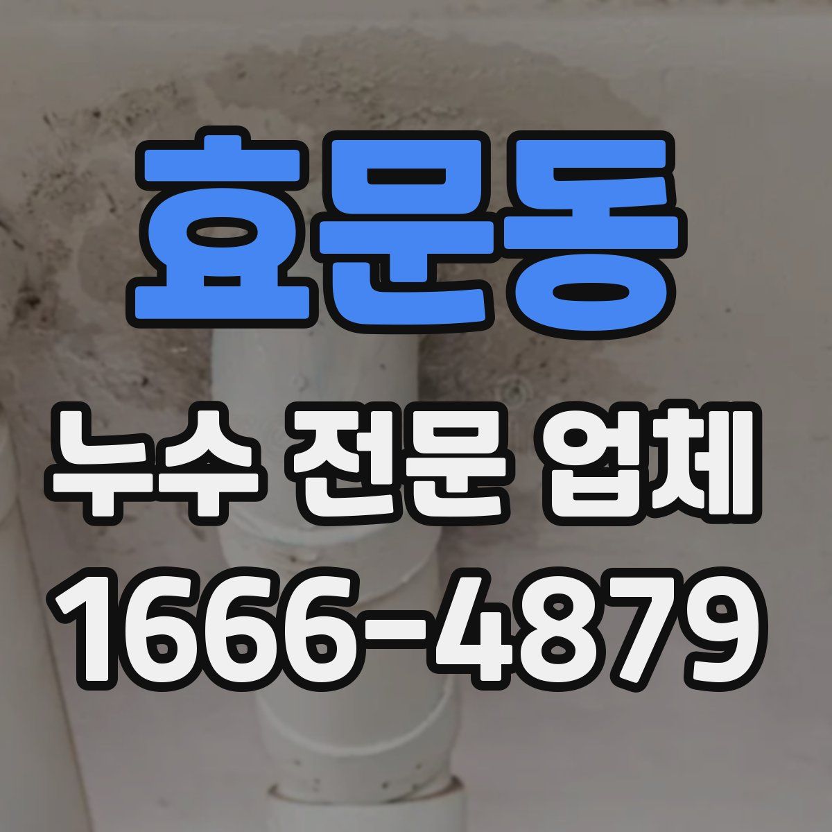 효문동 누수 전문 업체