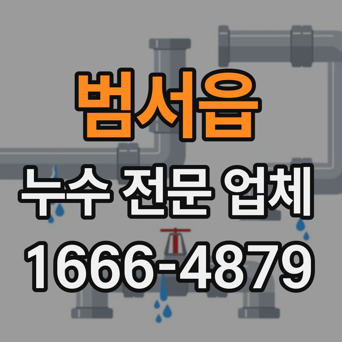 범서읍 누수 전문 업체