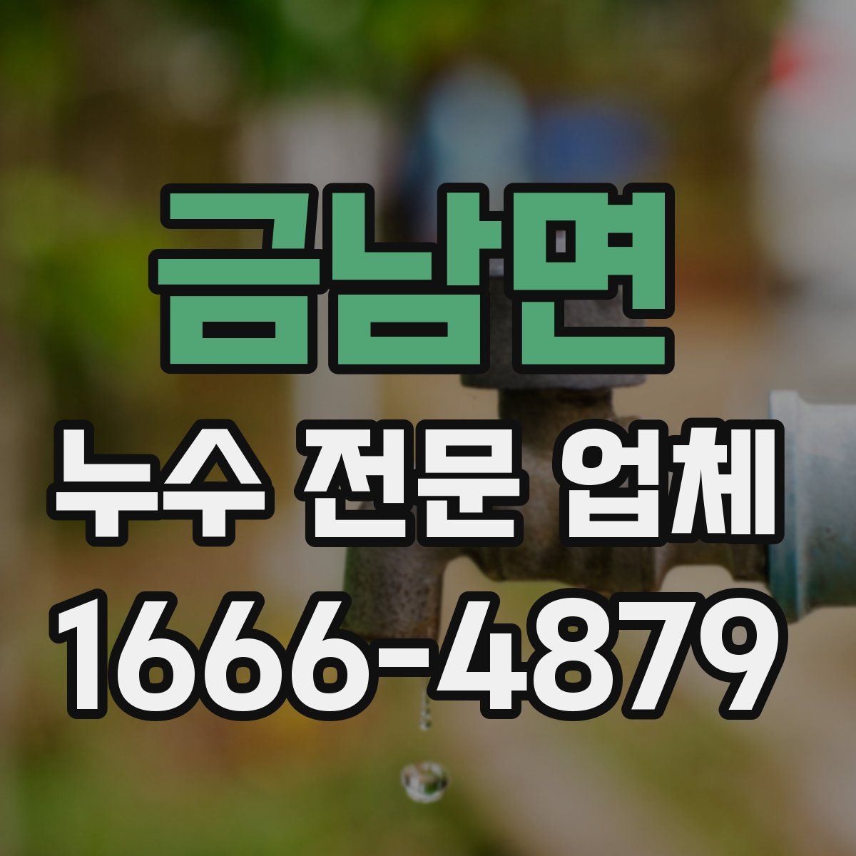 금남면 누수 전문 업체