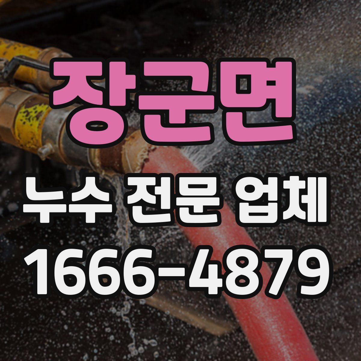 장군면 누수 전문 업체
