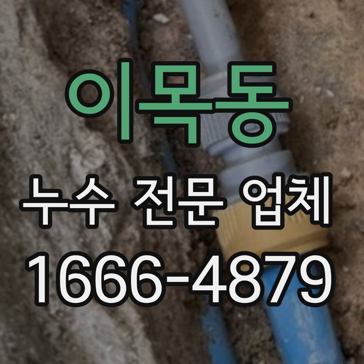 이목동 누수 전문 업체