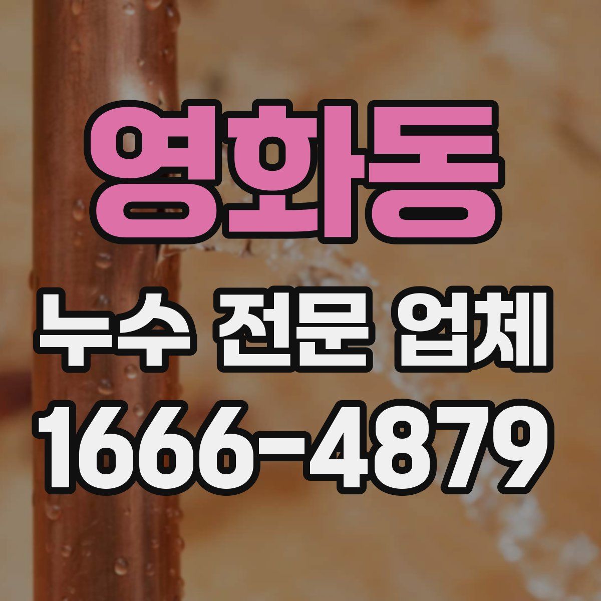 영화동 누수 전문 업체