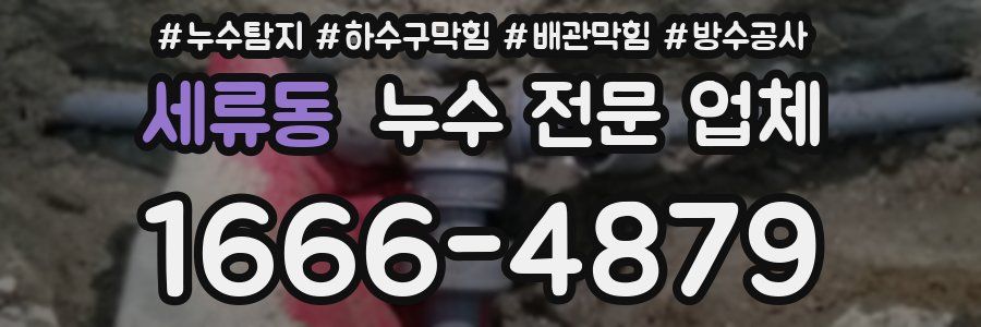 세류동 누수 전문 업체