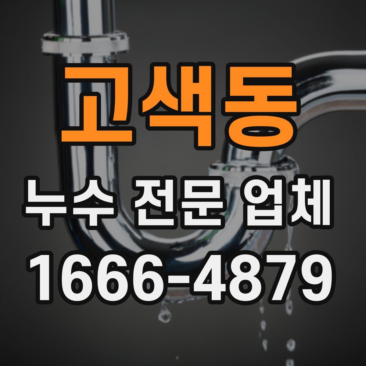 고색동 누수 전문 업체