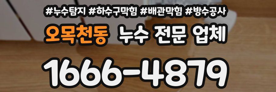 오목천동 누수 전문 업체