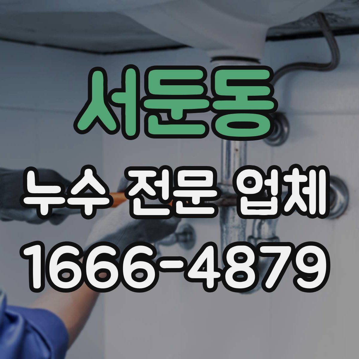 서둔동 누수 전문 업체