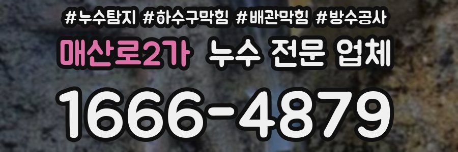 매산로2가 누수 전문 업체