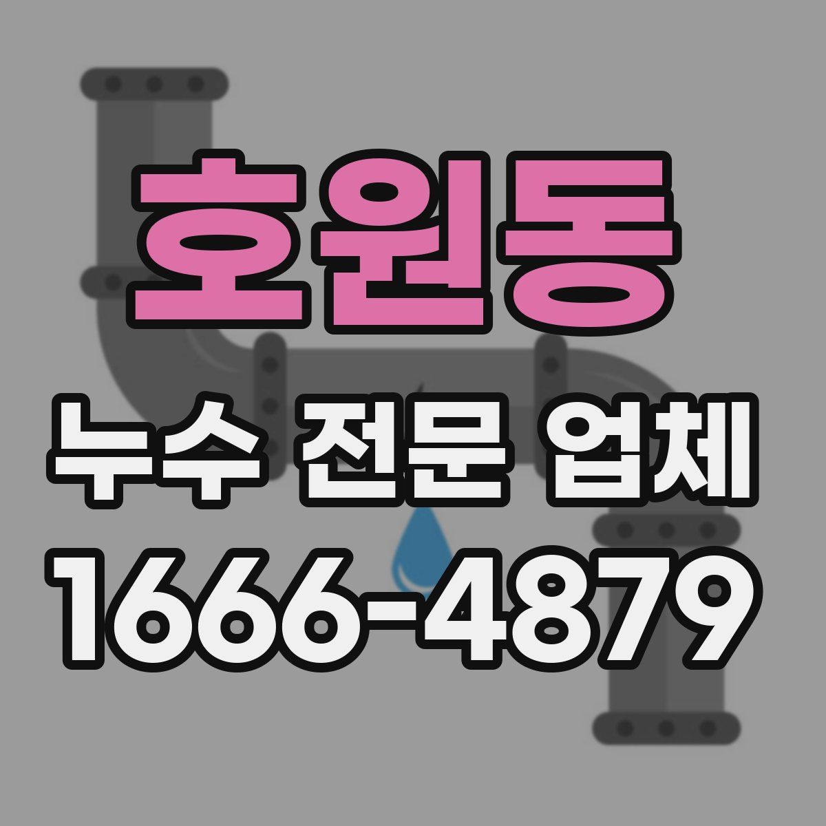 호원동 누수 전문 업체