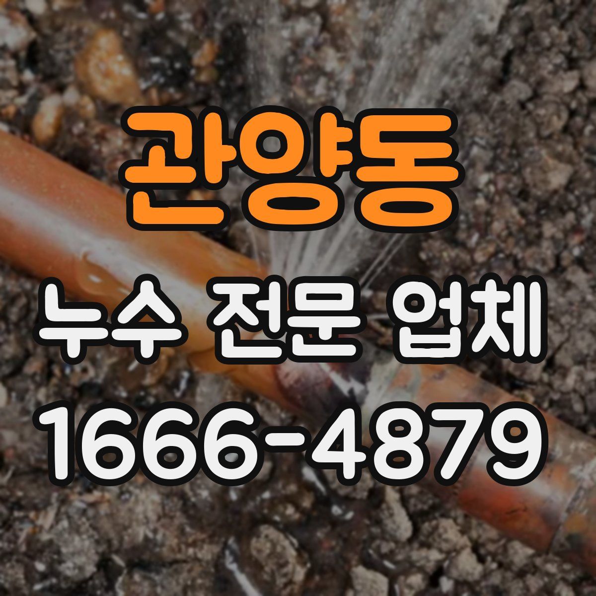 관양동 누수 전문 업체