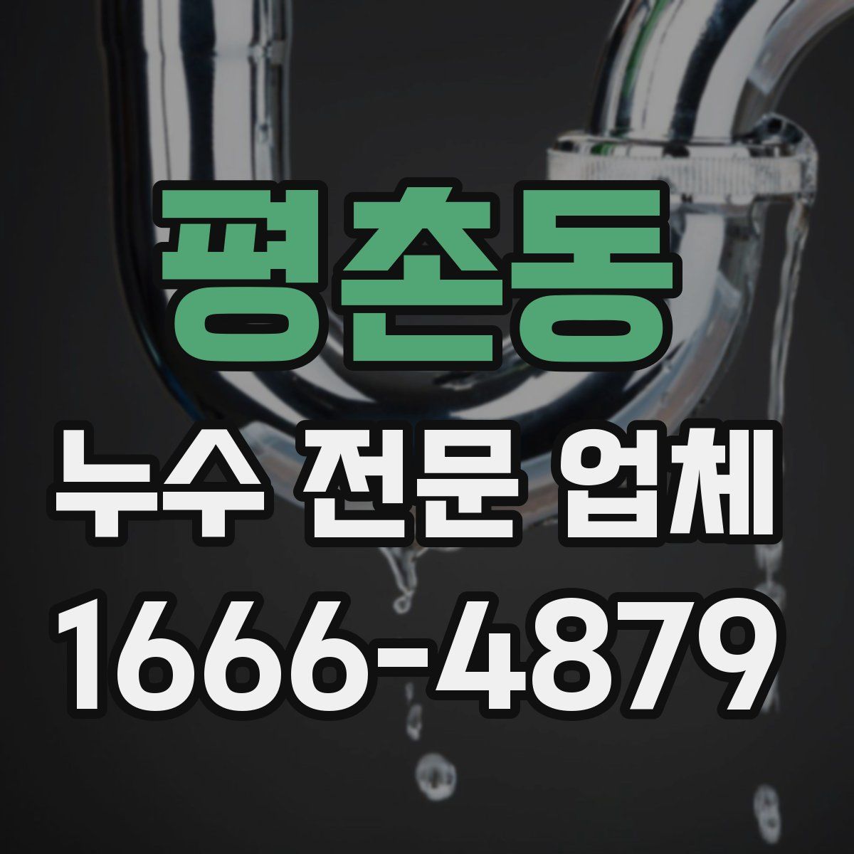 평촌동 누수 전문 업체