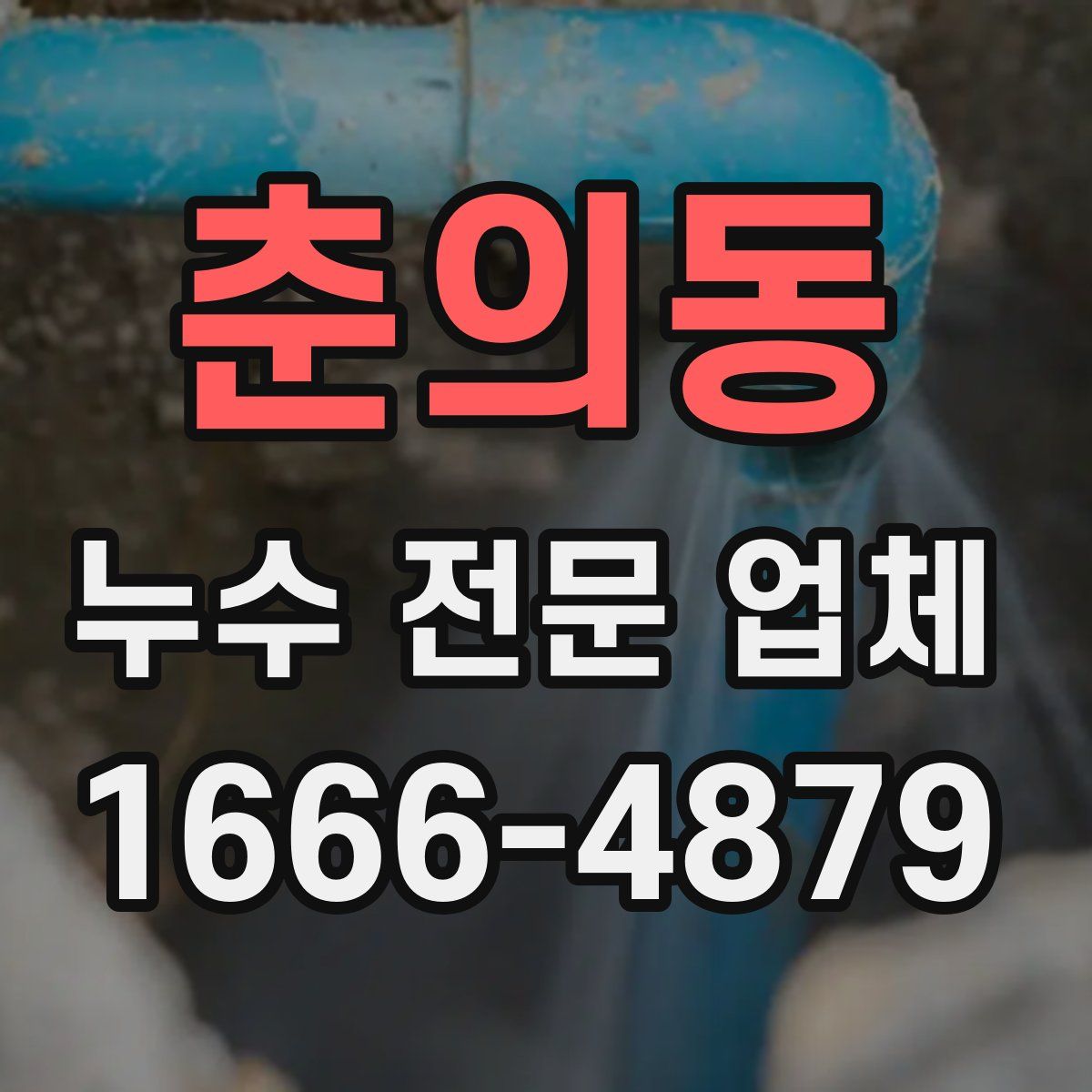 춘의동 누수 전문 업체
