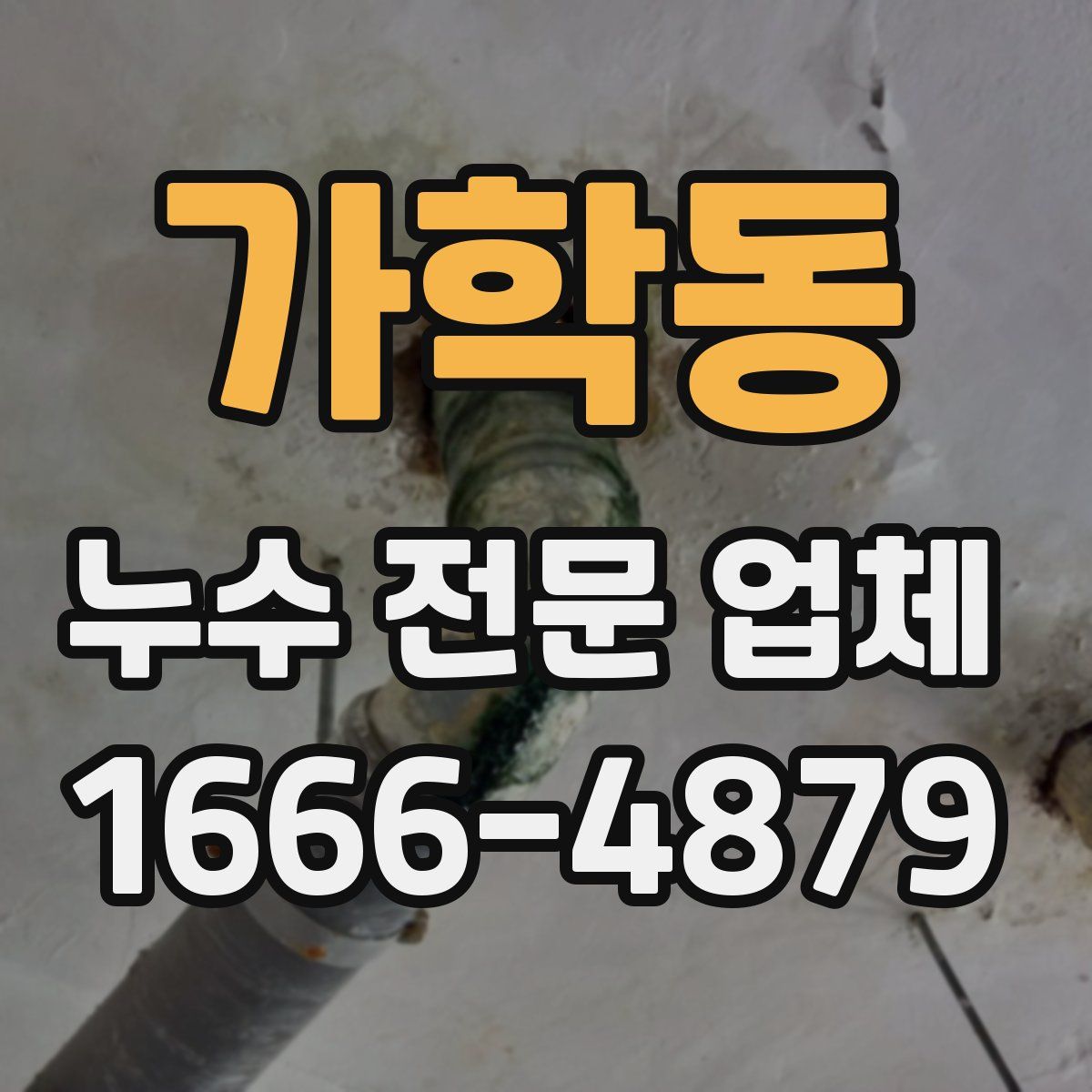 가학동 누수 전문 업체