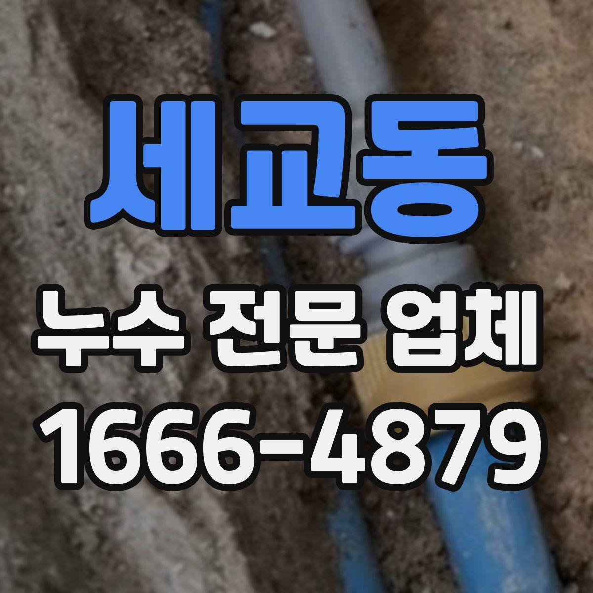 세교동 누수 전문 업체