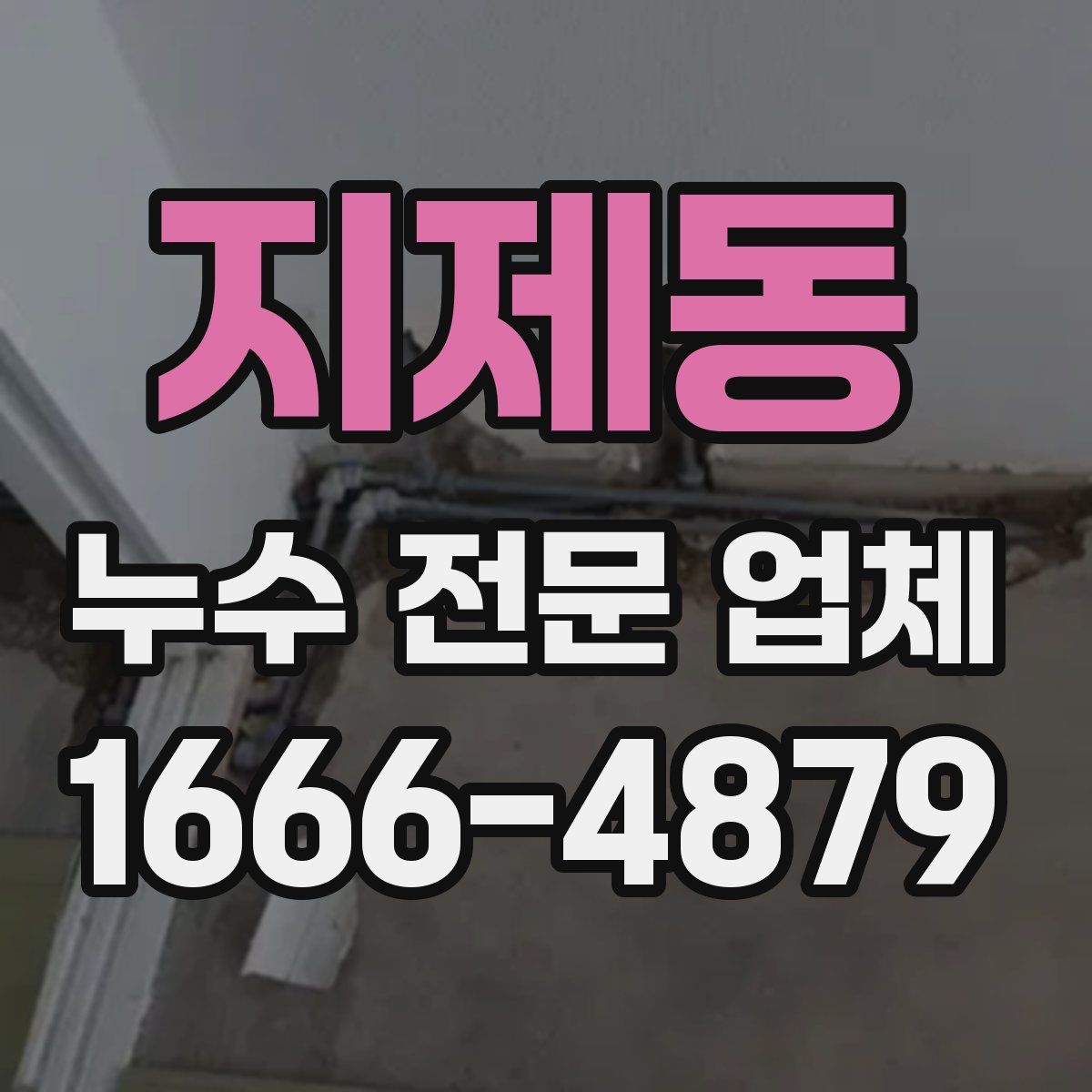 지제동 누수 전문 업체
