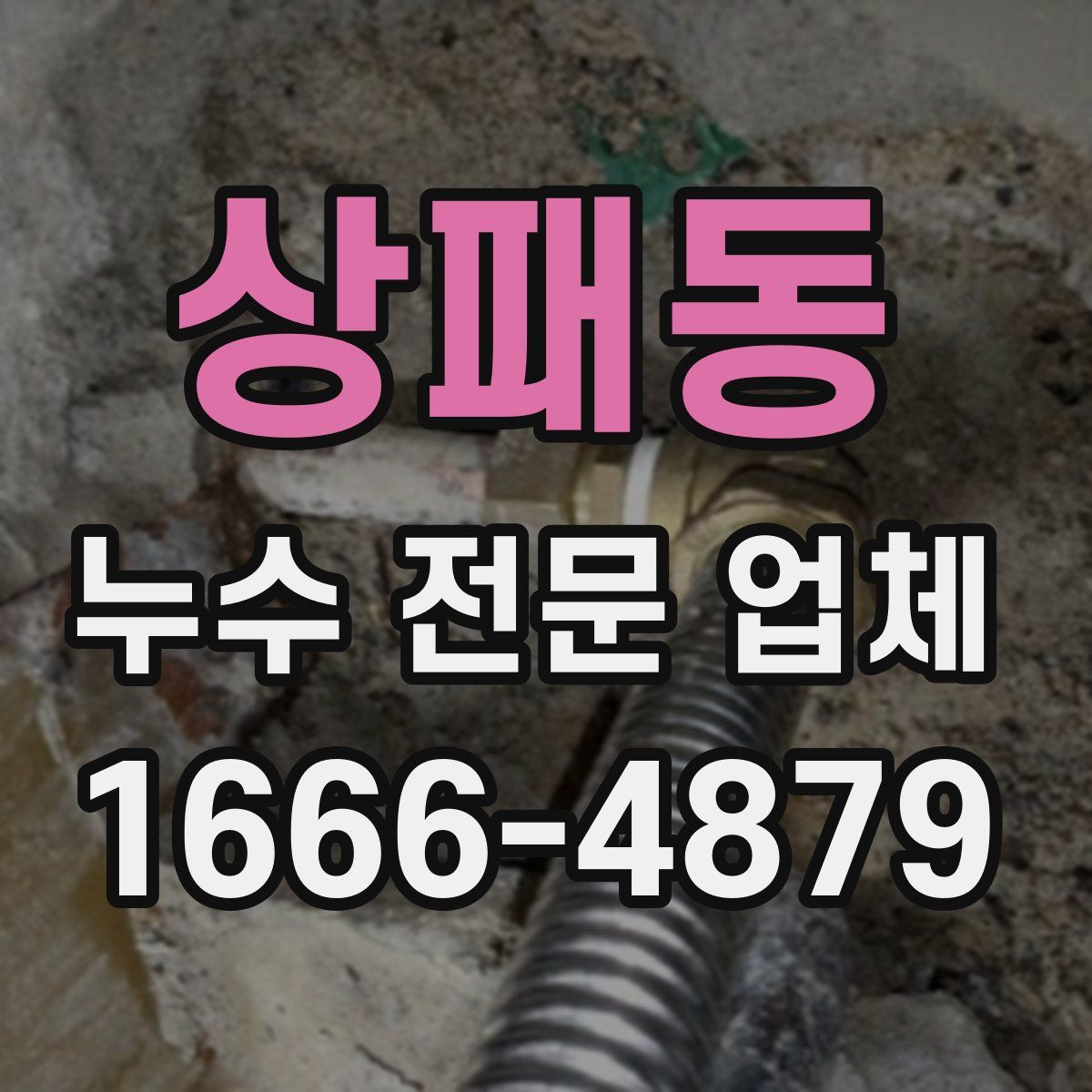 상패동 누수 전문 업체