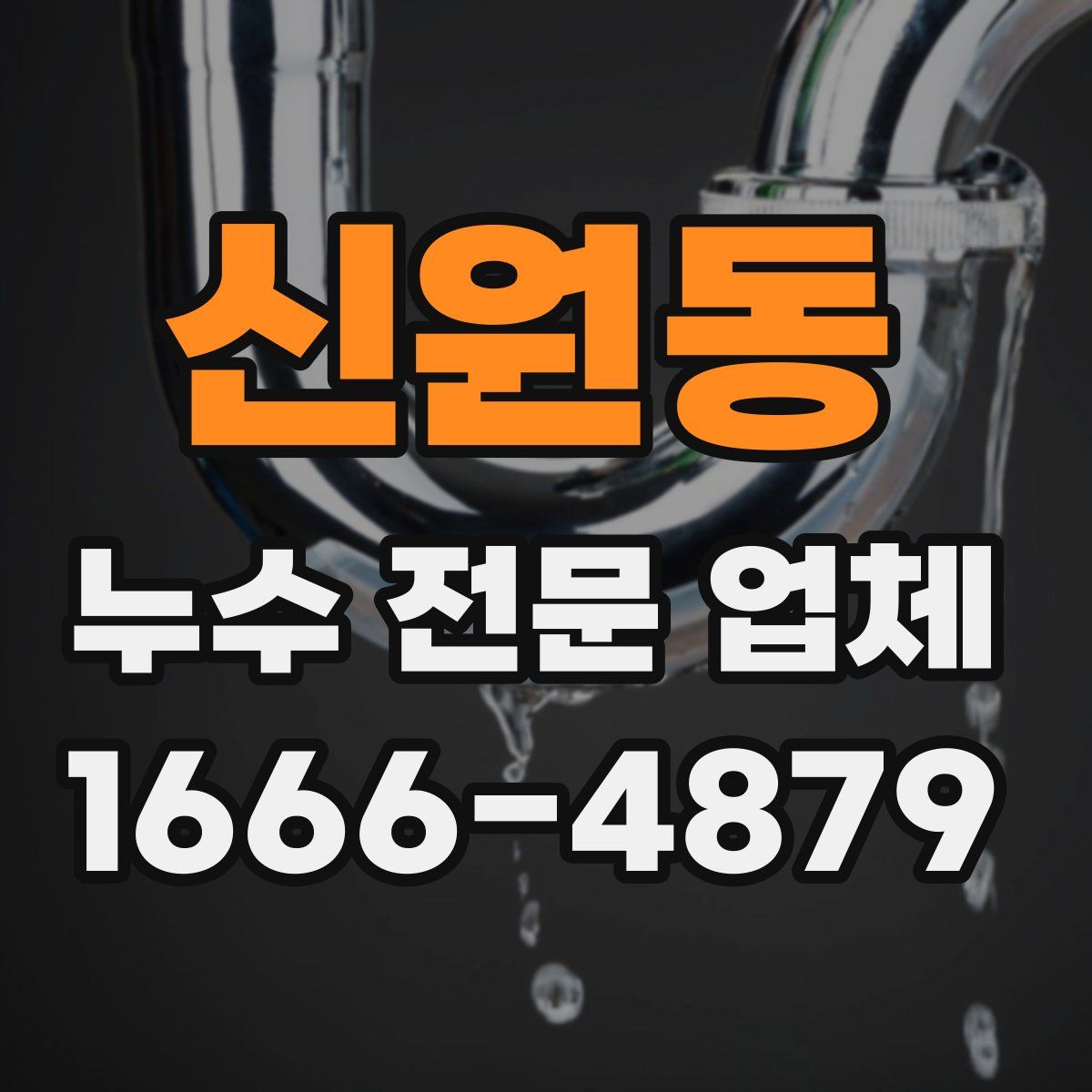 신원동 누수 전문 업체